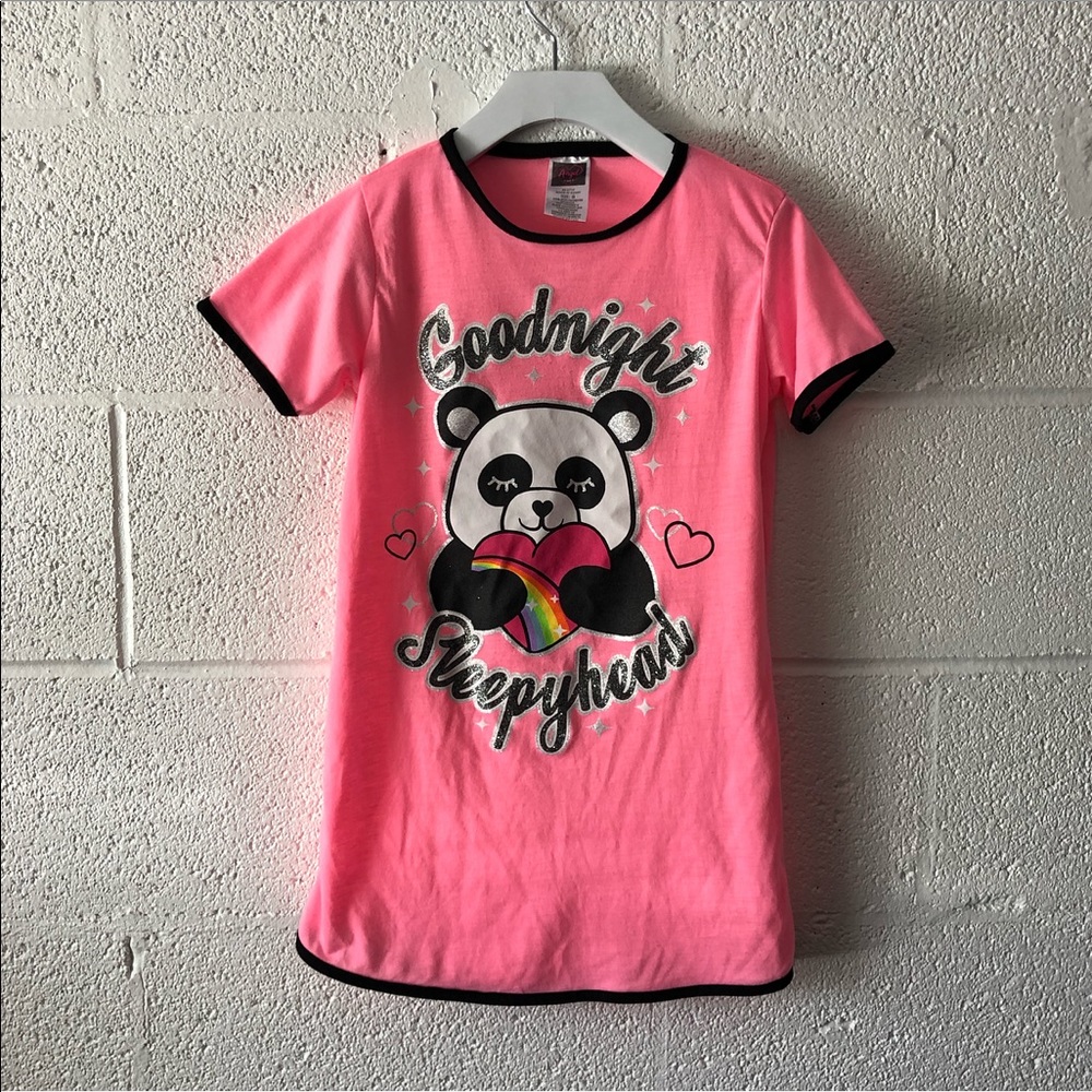 Angel Face Panda nightgown sz: 8